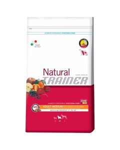 Trainer: Hrana za odrasle pse srednjih rasa Natural Adult Medium Piletina, Pirinač & Aloe Vera