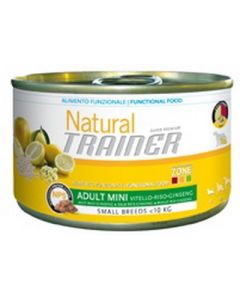 TRAINER NATURAL Adult Mini Beef, Rice and Ginseng 150g