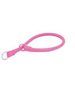 Collar: Kožna davilica Glamour Style, roze