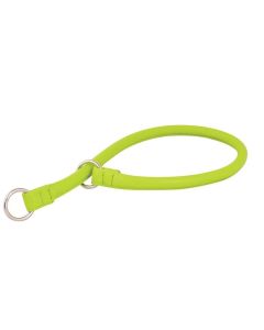 Collar: Kožna davilica Glamour Style, zelena