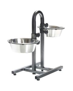 Podesivi držač sa dve činije 2.8l/24 cm