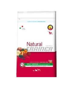 Trainer: Hrana za odrasle pse srednjih rasa Natural Adult Medium Govedina, Pirinač & Ginseng