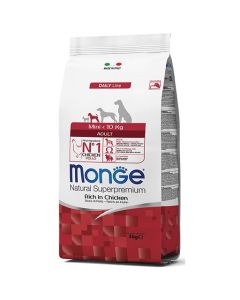 Monge: Hrana za pse malih rasa Daily Mini Adult, Piletina